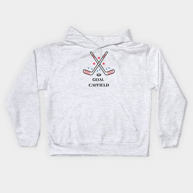 Goal Caufield Champion Oui Kids Hoodie by Hohohaxi